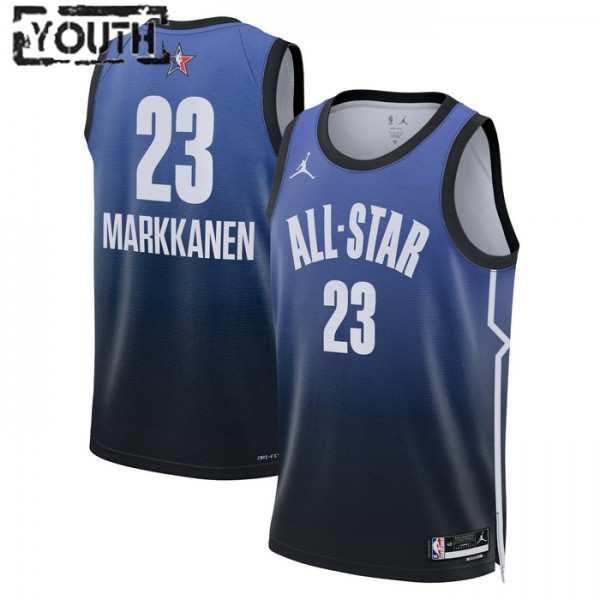All-Star 2023 Trikot Team 1 Lauri Markkanen 23 Nike Blau Swingman - Kinder